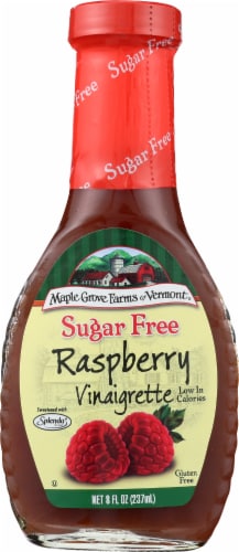 Maple Grove Farms® Sugar Free Raspberry Vinaigrette Salad Dressing Perspective: front