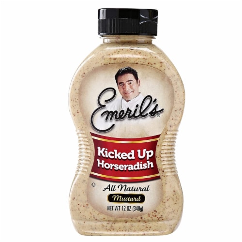 Emeril's Kicked Up Horseradish Mustard Perspective: front