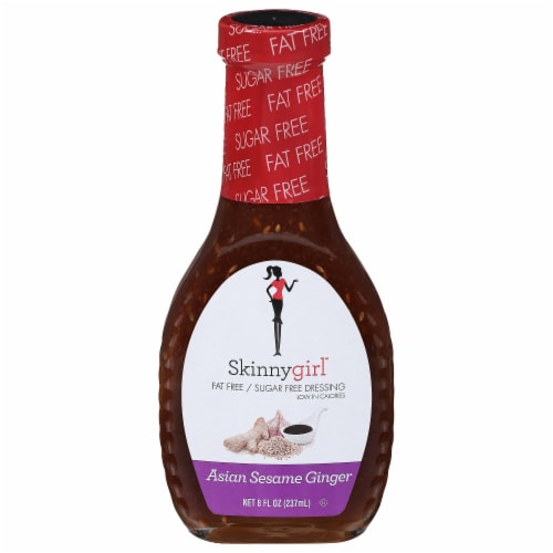 Skinnygirl Fat Free Sugar Free Asian Sesame Ginger Salad Dressing