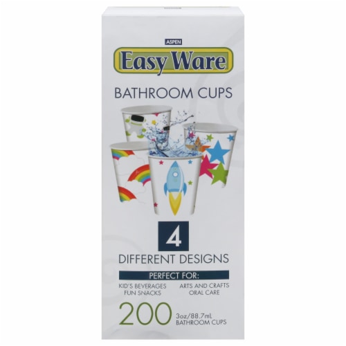 Aspen Easy Ware Bathroom Cups - Assorted Perspective: front