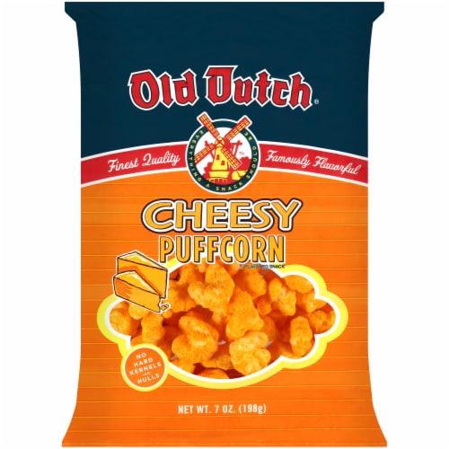 Old Dutch Cheesy Puffcorn Perspective: front