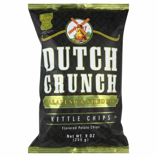 Old Dutch Crunch Jalapeno And Cheddar Kettle Chips, 9 oz Kroger