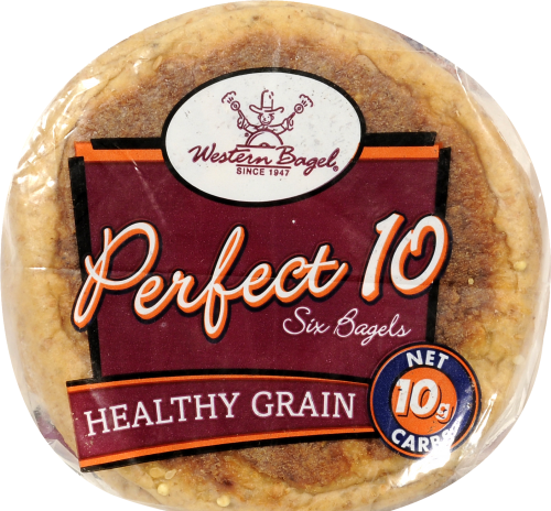 Western Bagel Perfect 10 Healthy Grain Bagels, 15 oz - Smith’s Food and ...