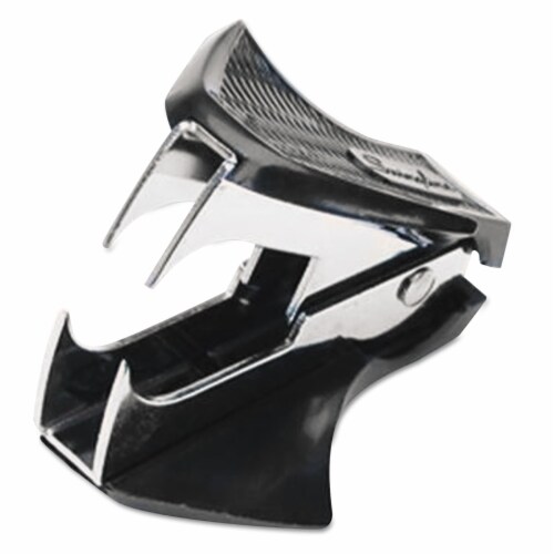 Deluxe Jaw-Style Staple Remover, Black