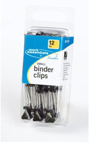 Acco small outlet binder clips