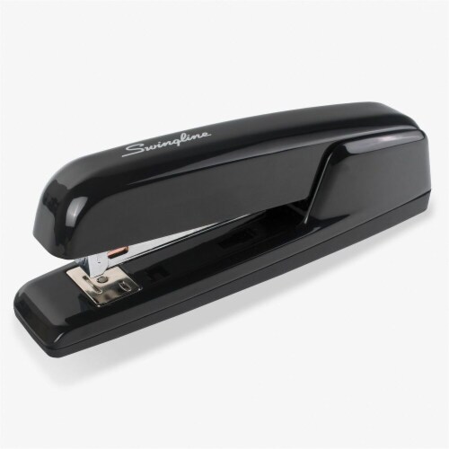Swingline Antimicrobial Stapler,20 Sheet,3-5/8 In. S7074741G Perspective: front