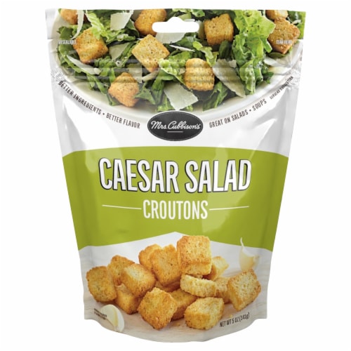 Mrs. Cubbison's Restaurant Style Caesar Salad Croutons Perspective: front