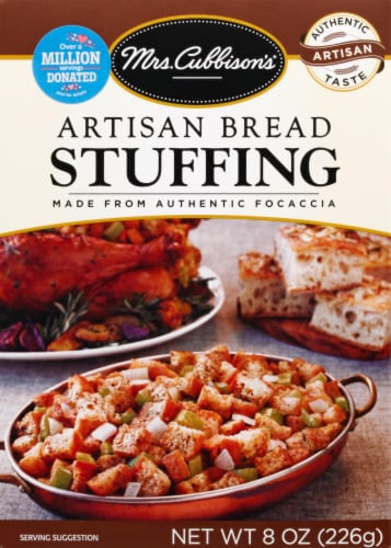 Mrs. Cubbison's Foccaccia Stuffing Perspective: front
