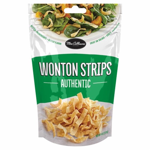 Mrs. Cubbison's® Authentic Wonton Strips Perspective: front