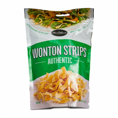 Mrs. Cubbison's® Authentic Wonton Strips Perspective: front