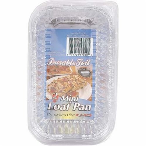 DDI 2289477 2-Pack Bake & Take Mini Loaf Pan with Lid Case of 12 Perspective: front