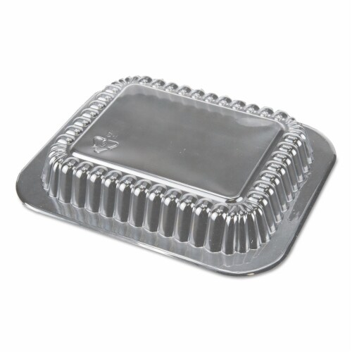 Dome Lids for 1 lb Oblong Containers, 5.13 x 4.13, Clear, Plastic, 1,000/Carton Dome Lids for 1 lb Oblong Containers, 5.13 x 4.13, Clear, Plastic, 1,000/Carton