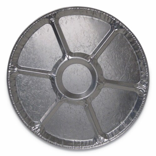 Aluminum Cater Trays, 7 Compartment Lazy Susan, 18
