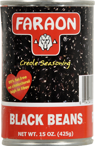 Faraon Black Beans Perspective: front
