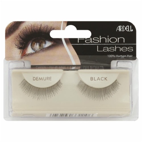 Ardell Fashion Lashes Demure Black Lashes Perspective: front