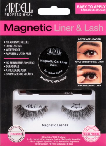 Ardell® Waterproof Black Magnetic Liner & Lash Demi Wispies Magnetic  Lashes, 1 ct - Gerbes Super Markets