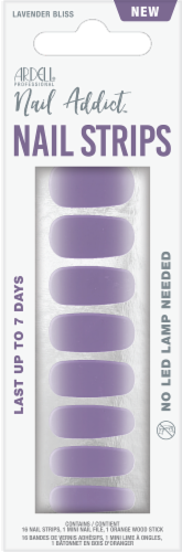 Ardell® Nail Addict™ Nail Strips Kit - Lavender Bliss Perspective: front