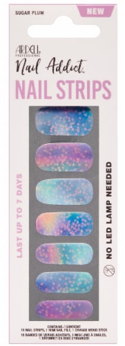 Ardell® Nail Addict™ Gel Nail Strips Kit - Sugar Plum Perspective: front