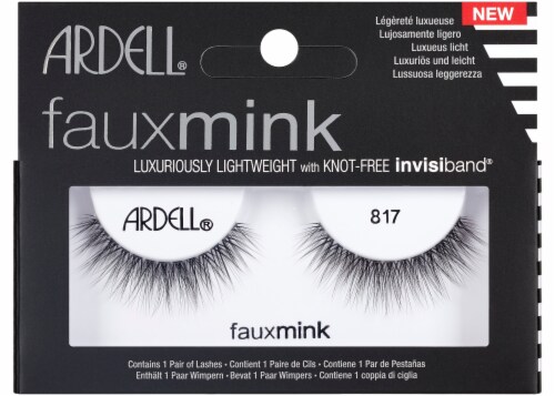 Ardell Faux Mink 817 False Eyelashes Perspective: front