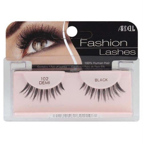 Ardell Fashion Lashes 102 Demi Black Lashes Perspective: front