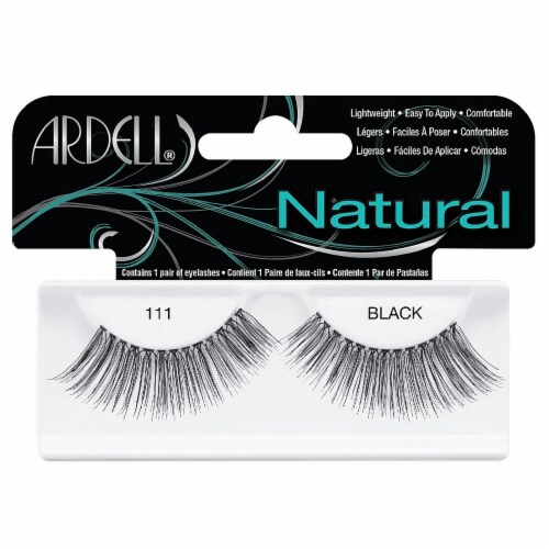 Ardell® Natural 111 Black Eyelashes Perspective: front