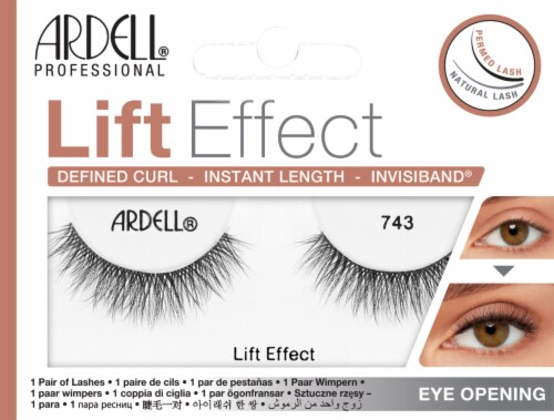 Ardell 743 Lift Effect Lash Perspective: front