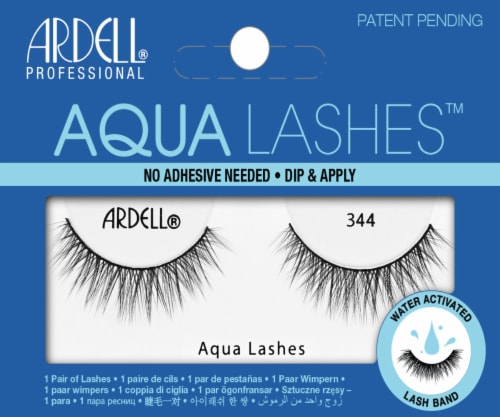 Ardell 344 Aqua False Eyelashes Perspective: front