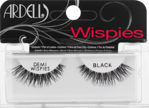 Ardell Demi Wispies Black Eyelashes Perspective: front