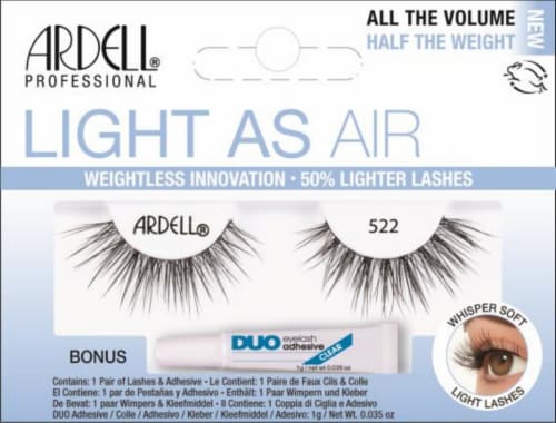 Ardell Light As Air Lashes 522 Perspective: front