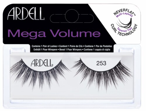 Ardell Mega Volume 253 False Lashes Perspective: front