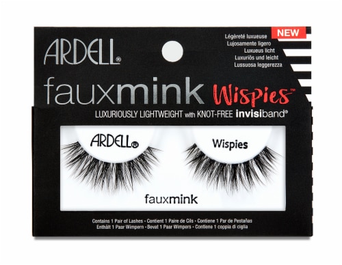Ardell Fauxmink Wispies False Eyelashes Perspective: front