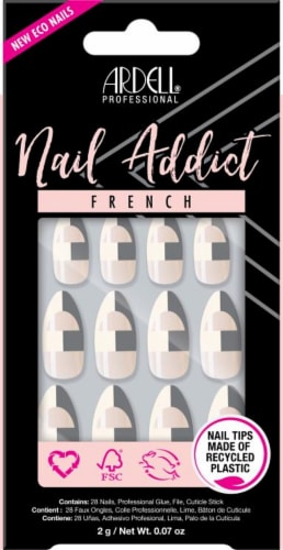 Ardell® Professional Nail Addict French Manicure Perspective: front