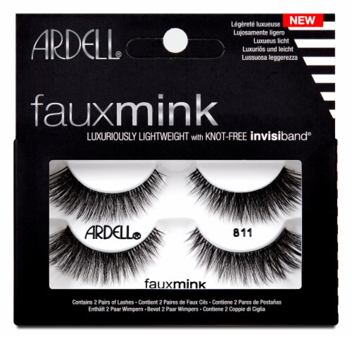 Ardell Faux Mink 811 Lashes Perspective: front