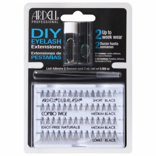 Ardell® DIY Black Eyelash Extensions Kit Perspective: front