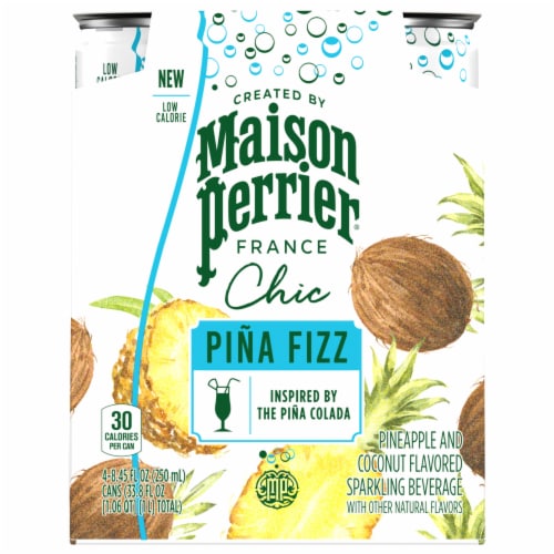 Maison Perrier® Chic Pina Fizz Sparkling Beverages Perspective: front