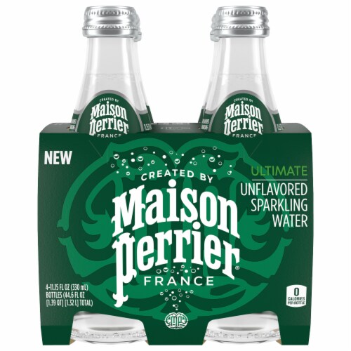 Maison Perrier® Unflavored Sparkling Water Perspective: front