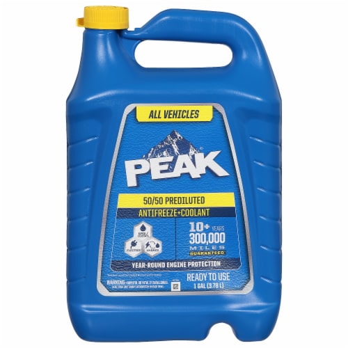 Peak 50/50 Prediluted Antifreeze + Coolant Perspective: front