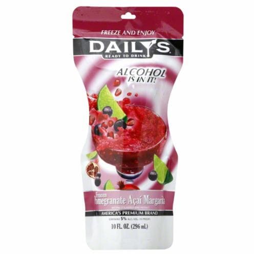 Daily's Frozen Pomegranate Acai Perspective: front