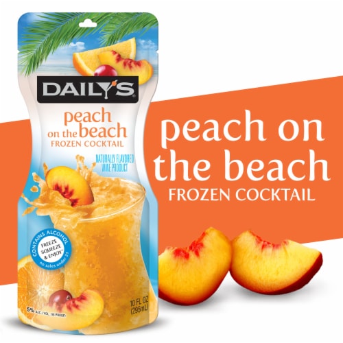 Daily's Peach on the Beach Frozen Ready to Drink Cocktail Single