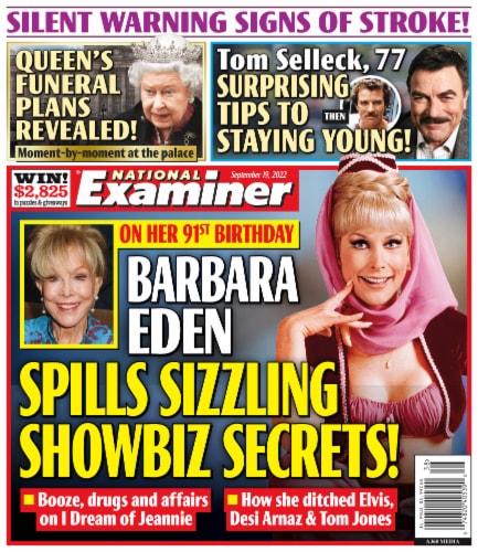National Examiner® Magazine Perspective: front
