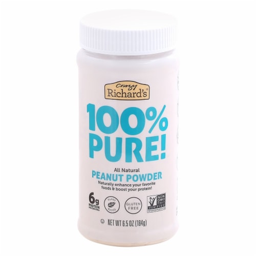 Crazy Richard's® 100% Pure All Natural Peanut Powder Perspective: front