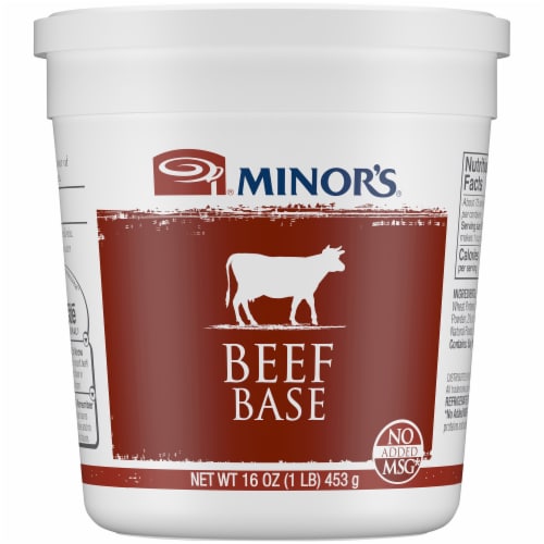 Minor's® Beef Base Perspective: front