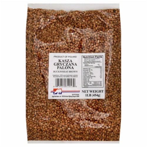 Kasza Gryczana Palona Brown Buckwheat Perspective: front