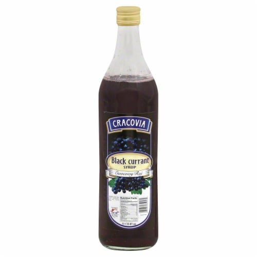 Cracovia Black Currant Syrup Perspective: front