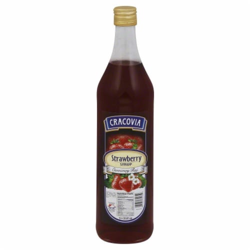 Cracovia Strawberry Syrup Perspective: front