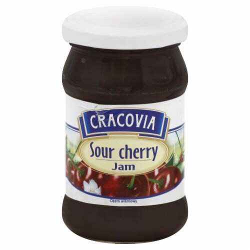 Cracovia Sour Cherry Jam Perspective: front