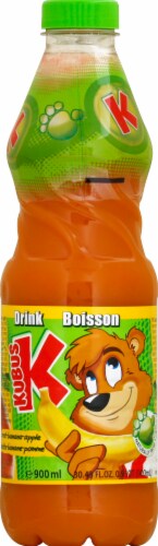 Kubus Banana Carrot Apple Drink Perspective: front