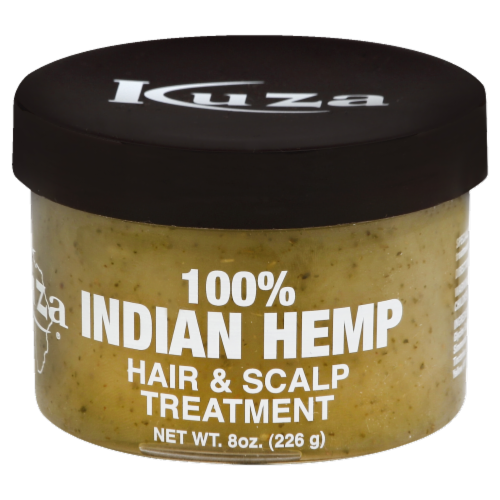 Kuza 100% Indian Hemp Hair & Scalp Treatment Perspective: front
