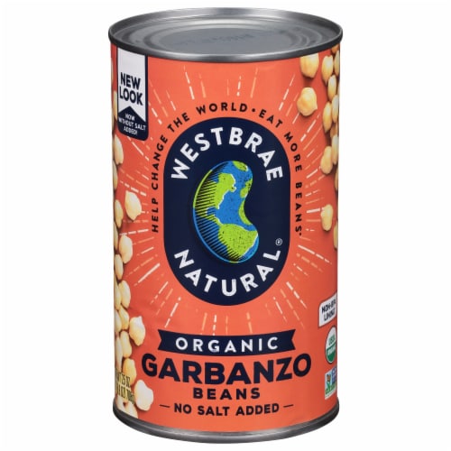 Westbrae Natural® Organic Garbanzo Beans Perspective: front