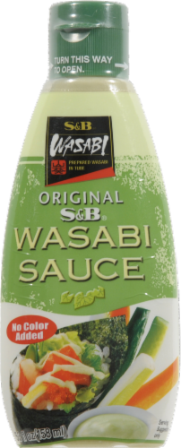 S & B Wasabi Sauce Perspective: front